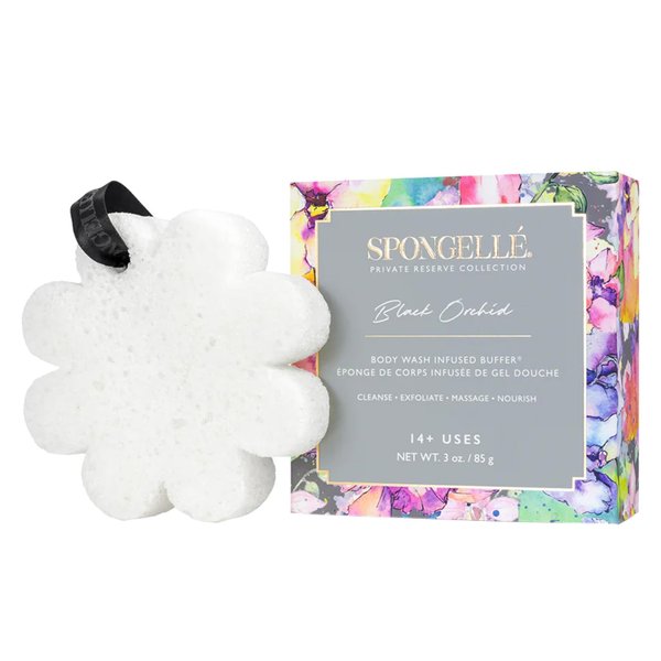 Spongelle Black Orchid Body Wash Infused Buffer