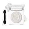 DE'LANCI Single White Eyeshadow Palette Powder, White Highlighter Eyeshadow Base Matte Shade Eyelid, Silky-Smooth High Pigment Waterproof, White Face Paint for Smokey Goth Eye SFX Halloween Makeup,02