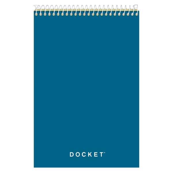 TOPS Docket Steno Book, 6" x 9", Gregg Rule, Canary Paper, 100 Sheets (63851)