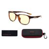 GUNNAR - Premium Gaming and Computer Glasses for Kids (age 12+) - Blocks 65% Blue Light - Rush, Tortoise, Amber Tint
