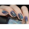ILNP Maiden Lane - Charcoal Grey Ultra Holographic Nail Polish