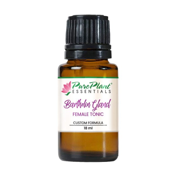 PurePlant Essentials - 100% Pure Bartholin Gland Cyst - Organic and Wild Crafted Essential Oils Blend - 18ml