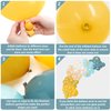 113Pcs Sinasasspel Here Comes the Son baby Shower Boho Sun Balloons Garland Arch Kit Beach Vibe Yellow Blue Blush Balloons Balloon Backdrop First Trip Around the Sunshine Birthday Party Supplies