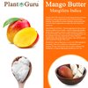 Raw Mango Butter 8 oz. Jar CHUNKS - 100% Pure Natural Unrefined - Great for Skin and Hair Growth. DIY Soap Making, Body Butter, Lotions and Creams.