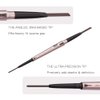 [ 2 Pack]Eyebrow Pencil, Waterproof Eyebrow Makeup with Dual Ends, Professional Brow Enhancing Kit with Eyebrow Brush (Dark Brown #1)