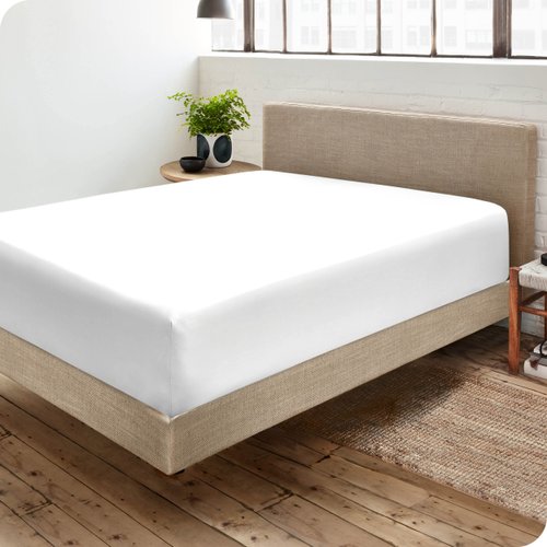 Bare Home Fitted Bottom Sheet Twin XL Size - Premium 1800 Microfiber - Ultra-Soft Hotel Luxury - Deep Pocket - Durable and Long Lasting - Twin Extra Long Fitted Sheet (Twin XL, White)