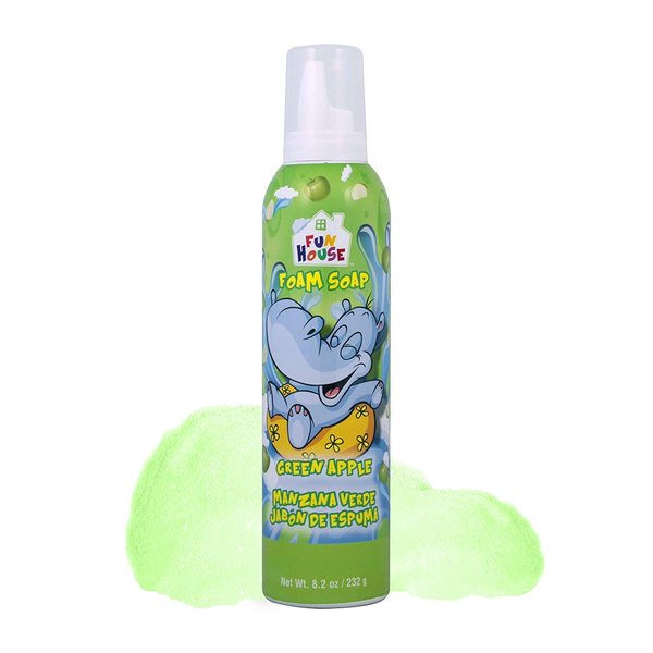Moneysworth & Best Fun House Kids Foam Soap Green Apple Foam Soap, 8.2 fl. oz, 1 Pack