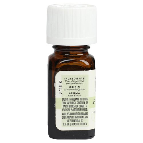 Aura Cacia Essential Oil, Equalizing Rose Absolute, 0.125 fluid ounce