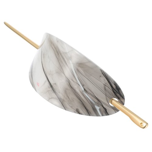 Hair Clips With Stick Vintage Acrylic Hair Slider Pins Oval Shape Ponytail Holders Hair Accessories For Women Hair Barrettes For Women Thick Hair