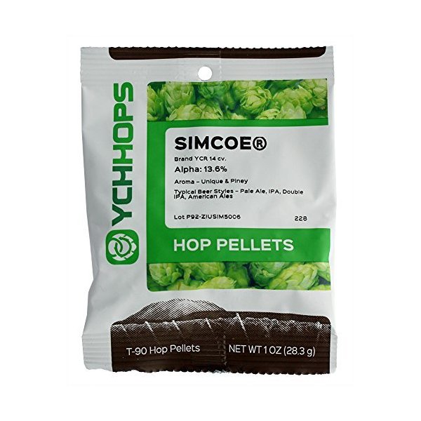 Simcoe Hop Pellets - 1 oz