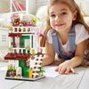 XIU Flower Store Building Block Kits,(1085pcs) Garden House Model Mini Building Block Set, MOC Flower House Block Kit for Women Girls, Creative Gifts for Adult Kids Age 8 10 12 14+