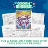 Crayola Colors of Kindness Adult Coloring Book (40pgs), Adult Coloring Pages, Stress Relief Activity, Gift for Teens & Adults, 9+