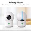 AOSU 2K Security Camera Indoor, Baby Monitor Pet Camera 360-Degree for Home Security,Camera with 5/2.4 GHz Wi-Fi Router, One-Touch Call, Smart Motion Tracking, IR Night Vision, Compatible with Alexa