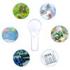 24 Pack Plastic Magnifier, Mini Magnifying Glass 5X and 15X Handheld Reading for Kids Home, Classroom, Outdoor Science Observation Hand Lens IRCHLYN