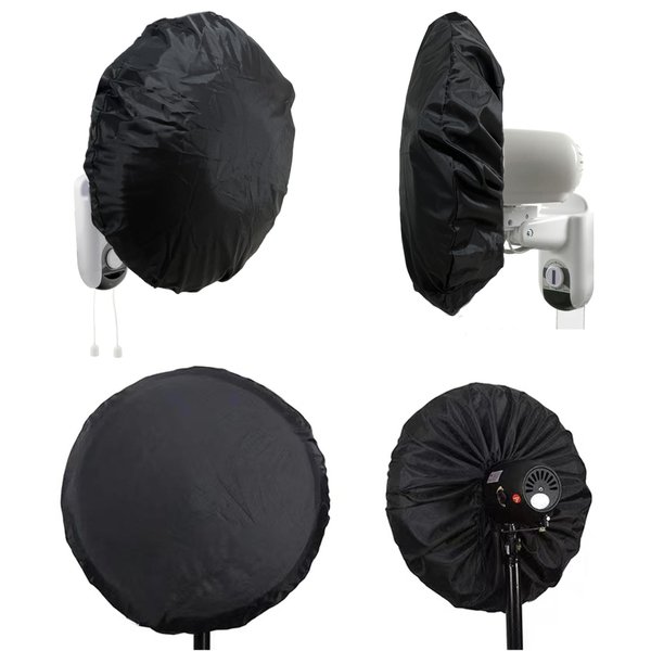 Dustproof Cover for 16 Inch Oscillating Wall Mount Fan Storage,Waterproof Dust Cover for 16" Wall Mounted Fan,16"Oscillating Pedestal Floor Fan Dust Covers,Washable,Reusable, Lightweight,Black,1 Pack