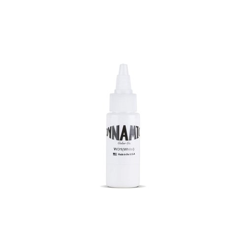 Dynamic Tattoo Ink - Professional Tattoo Ink - White - 1 Oz