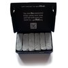 fkd. 6 Pack. Luxury 3-in-1 Hand made, Charcoal detox soap bar for men (Face, Body & Hair)., Black