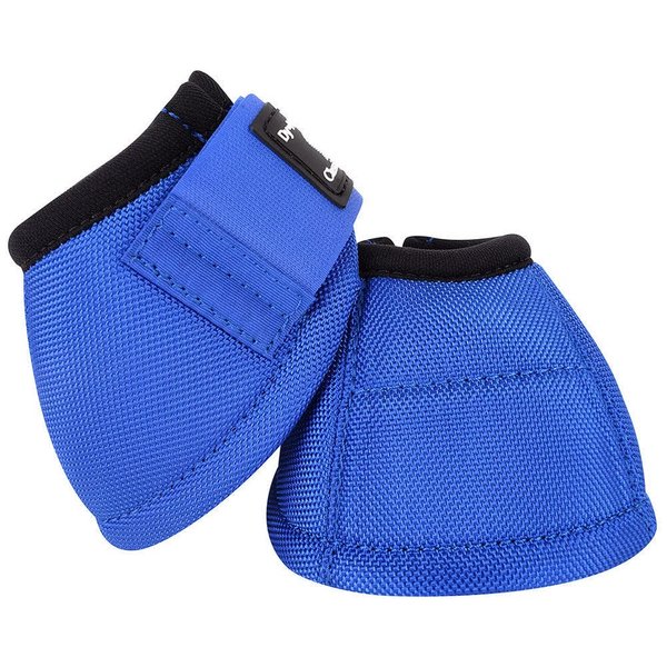 Classic Equine Dyno Turn Bell Boots, Black, Medium