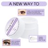 Lash Remover for Lash Extensions/Lash Clusters Cream Lash Glue Remover 10g Effectively| Low Irritation for Sensitive Skin Lash Extension Remover Easy Removal of Indicidual Lashes Glue Remover(Rose)