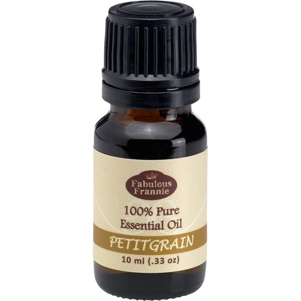 Fabulous Frannie Petitgrain 100% Pure, Undiluted Essential Oil Therapeutic Grade - 10 ml. Great for Aromatherapy!