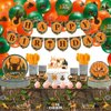 Suclain 165 Pcs Hunting Birthday Party Decorations Camo Deer Birthday Banner Hunting Tablecloths Camo Disposable Dinnerware Tableware for 16 Guests Go Hunting Camouflage Balloons Cake Cupcake Topper