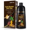 DUNTAIL Instant Gray Hair Color Shampoo 500ML - 3 in 1 Men's & Women's Long-Lasting, Safe Hair Dye (New Upgrade)