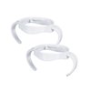 2 Pack Compatible Baby Bottle Handles for Philips Avent Natural Baby Bottles,Baby Bottle Holder - White