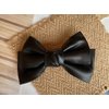 4 Pieces PU-leather Hair Bow Clip Bow Hair Clips Hair Bow Alligator Clips Bow Hair Barrettes Handmade Knot Bow Barrettes Hair Pin Hair Bows Barrette Hair Accessories for Women