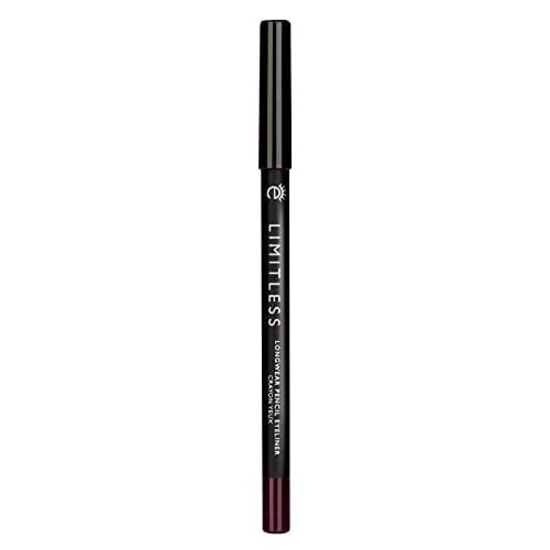 Eyeko Limitless Long-Wear Pencil Eyeliner - Manifest Plum Purple - Waterproof Creamy Formula 0.5g