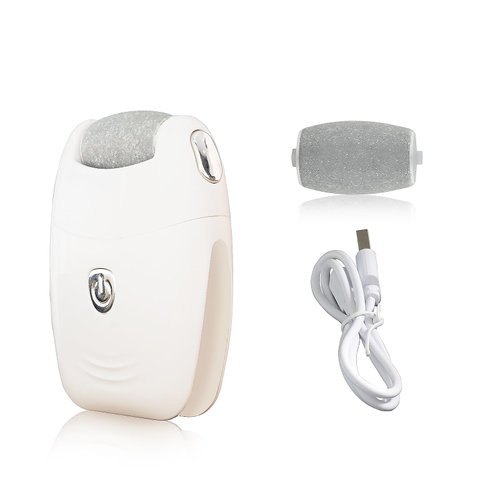 Portable Electronic Foot Callus Remover, 2 Gears USB Rechargeable, Grinder Electric Foot Files for Removes Hard and Dead Skin for Grinding Foot Stones Heels and Household Foot Rubbing Tools