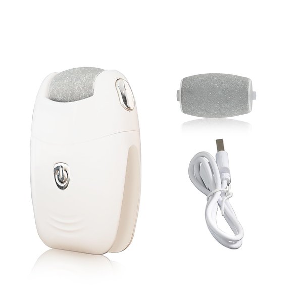 Portable Electronic Foot Callus Remover, 2 Gears USB Rechargeable, Grinder Electric Foot Files for Removes Hard and Dead Skin for Grinding Foot Stones Heels and Household Foot Rubbing Tools
