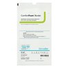 ComfortFoam Border Foam Wound Dressing, 4”x 8”, 5 Pack, Soft Silicone Adhesive, Highly Absorbent, Latex Free, Self-Adherent, Showerproof, Flexible, Cut to Fit