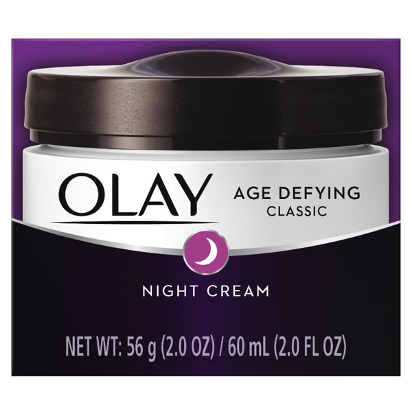 Olay Night Cream with Pro Retinol and Vitamins C & E Age Defying, Pack of 2