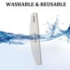 10 PCS Half Moon Nail Files,240/320 Professional Grit Nail File Reusable Double Sided Emery Boards Nail File Manicure Tools for Acrylic,Natural,Gel Nails