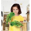 DolliBu Sea Turtle Hand Puppet - Super Soft Plush Stuffed Animal Hand Puppets for Kids, Cute Educational Turtle Hand Puppets for Adults, Teaching Story Telling Puppet Show Theater Games - 10 Inches