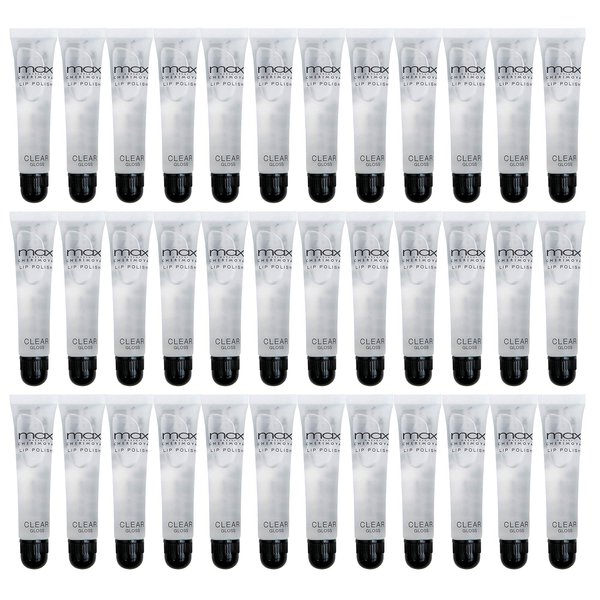 Cherimoya MAX Makeup Clear Lip Polish bulk (36 Pieces)