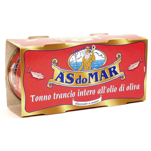 AS do MAR Solid Tuna in Olive Oil, 3.52 Oz (Pack of 2)