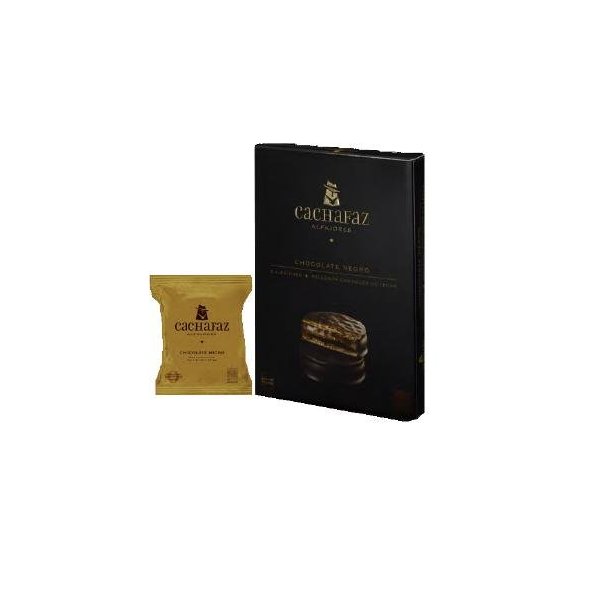 Cachafaz - Alfajor Chocolate x 6 12.6 oz