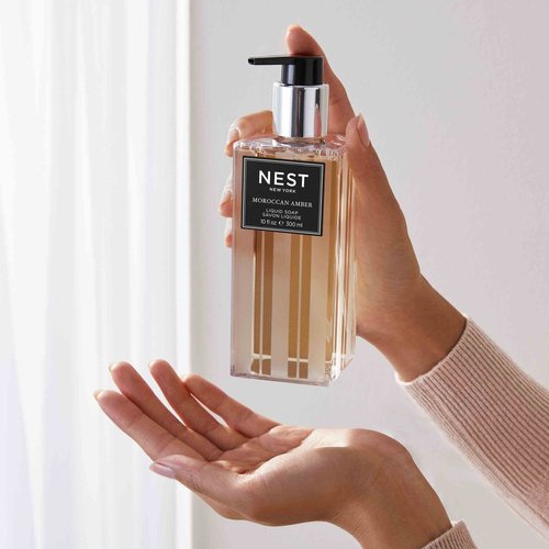 NEST Fragrances Moroccan Amber Liquid Hand Soap, 10 Fl Oz