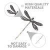 LALAFINA 8 Pcs Dragonfly Hair Clips Retro Dragonfly Style Hairpins Metal Alloy Hair Barrettes Vintage Dragonfly Bobby for Girls Women Wedding