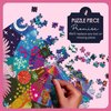 Elena Essex Christmas Puzzle - Winter Wheel | Puzzles for Adults 1000 Pieces | Jigsaw Puzzles | Holidays 1000 Piece Puzzle | jigsaws Size 20x28 inches