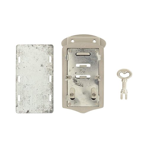 Ohio Travel Bag 3-Position Flap Lock, 2-7/8 Inch, Satin Nickel Finish, Zinc Alloy, L-2137