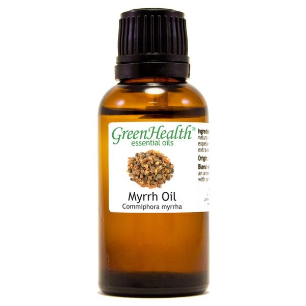 Myrrh Essential Oil - 1 fl oz (100% Pure & Uncut) - GreenHealth