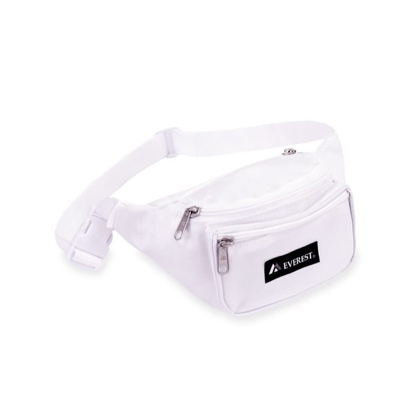 Everest Signature Waist Pack-Standard, White, One Size