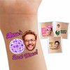 Personalized Temporary Tattoos, Custom Bachelorette Tattoos, Bride Tattoos with Groom Face, Bach Party Custom Tattoos Temporary, Bride Tribe Tattoo, Hens Party Favors Funny Tattoos Pack of 20