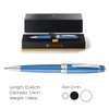 Cross Bailey Refillable Ballpoint Pen, Medium Ballpen, Includes Gift Box - Blue