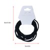 Crymystal Set Of 10 Hair Ties Head Ponytail Holder Elastic Hair Rope Tie Hair Bands Rope Hair Accessories Jewelry for Women and Girls Gifts (black)