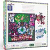 eeBoo Piece & Love: 12 Days of Christmas - 1000 Piece Puzzle - Square Adult Holiday Jigsaw, 23x23, Includes Image Insert, Pieces