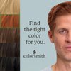 Colorsmith Hair & Beard Color for Full Gray Coverage 2 pack - Dark Intense Copper Blonde - Ammonia-Free Complete Men’s At-home Beard & Hair Dye Kit, Professional-grade Permanent Hair Color (7.40)