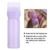 Root Comb Applicator Bottle, 160ml Hair Oil Applicator Bottle Hair Dye Bottle with Graduated Scale, Profssional Brush Applicator Comb Hairdressing Coloring Styling Tool ()